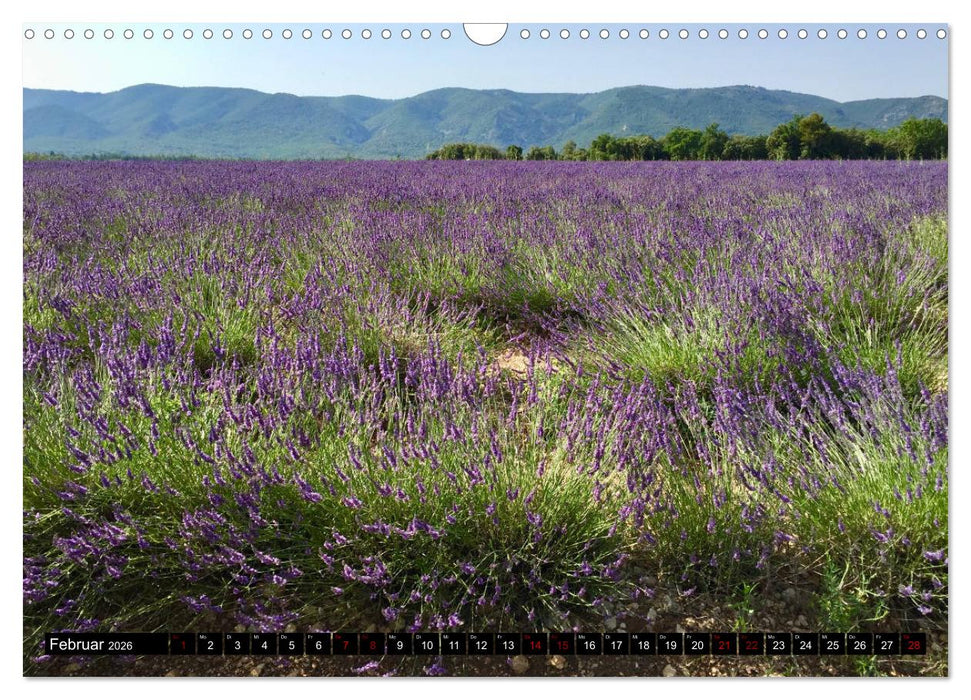 Luberon. Im Herzen der Provence (CALVENDO Wandkalender 2026)