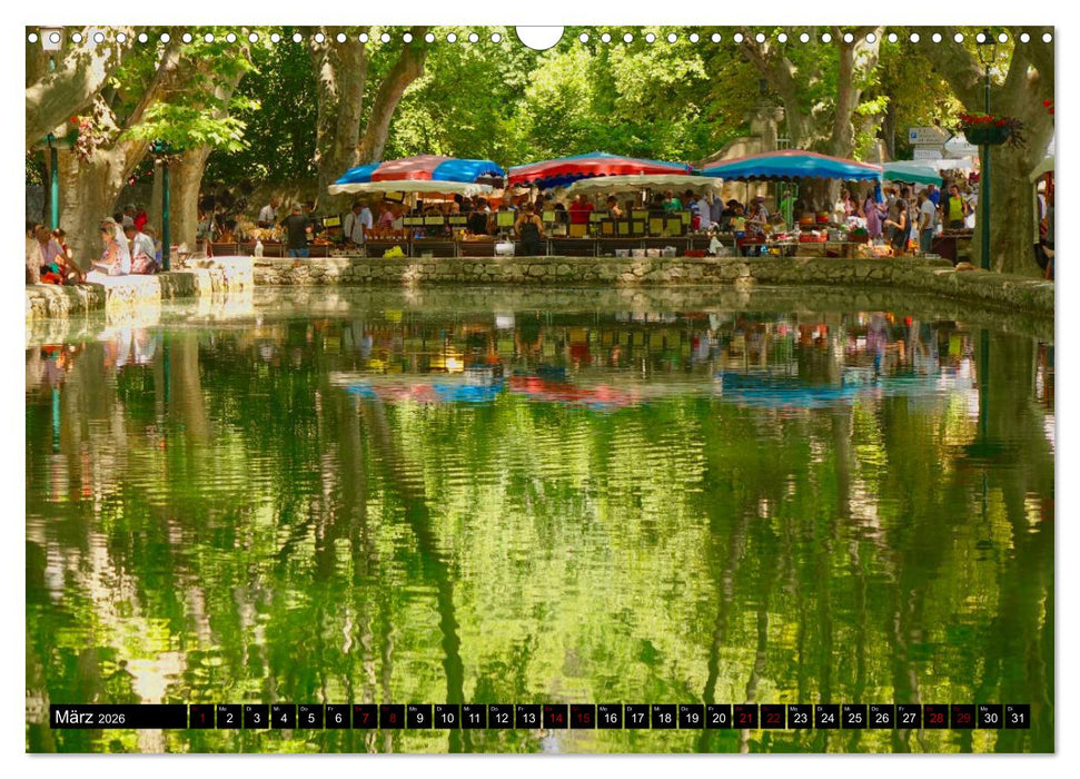 Luberon. Im Herzen der Provence (CALVENDO Wandkalender 2026)