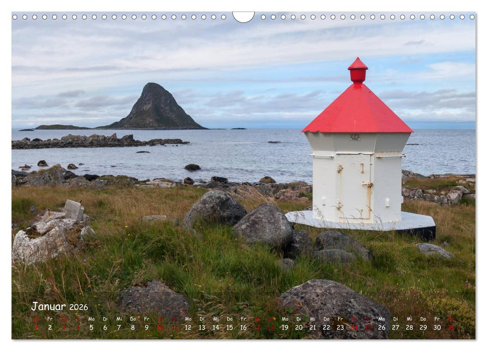 VESTERALEN UND LOFOTEN - Inselparadies im Eismeer (CALVENDO Wandkalender 2026)