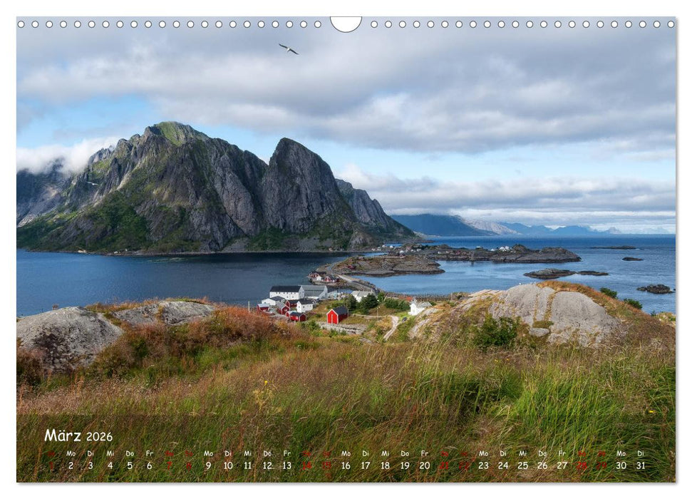 VESTERALEN UND LOFOTEN - Inselparadies im Eismeer (CALVENDO Wandkalender 2026)