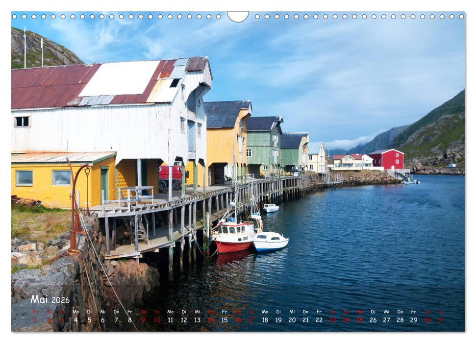 VESTERALEN UND LOFOTEN - Inselparadies im Eismeer (CALVENDO Wandkalender 2026)