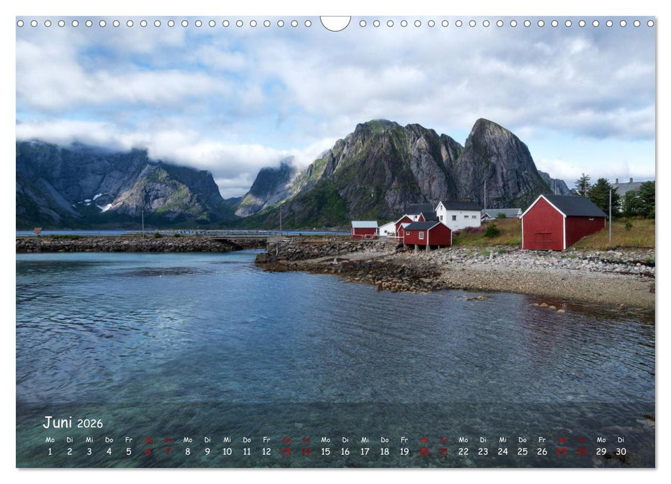 VESTERALEN UND LOFOTEN - Inselparadies im Eismeer (CALVENDO Wandkalender 2026)