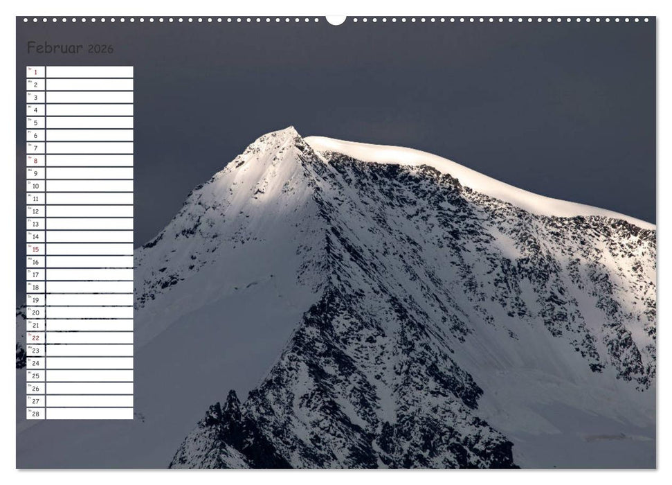 Der Großvenediger 3666m (CALVENDO Wandkalender 2026)
