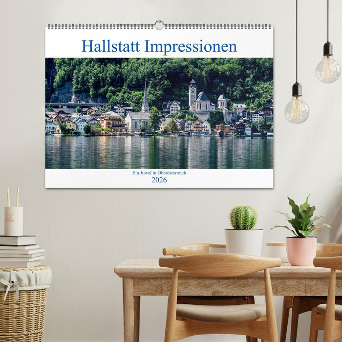 Hallstatt Impressionen (CALVENDO Wandkalender 2026)