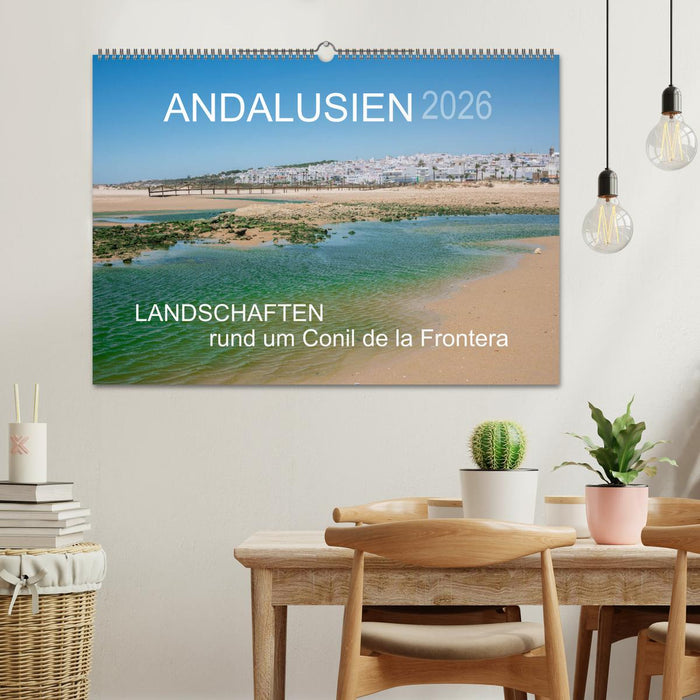 Andalusien - Landschaften rund um Conil de la Frontera (CALVENDO Wandkalender 2026)