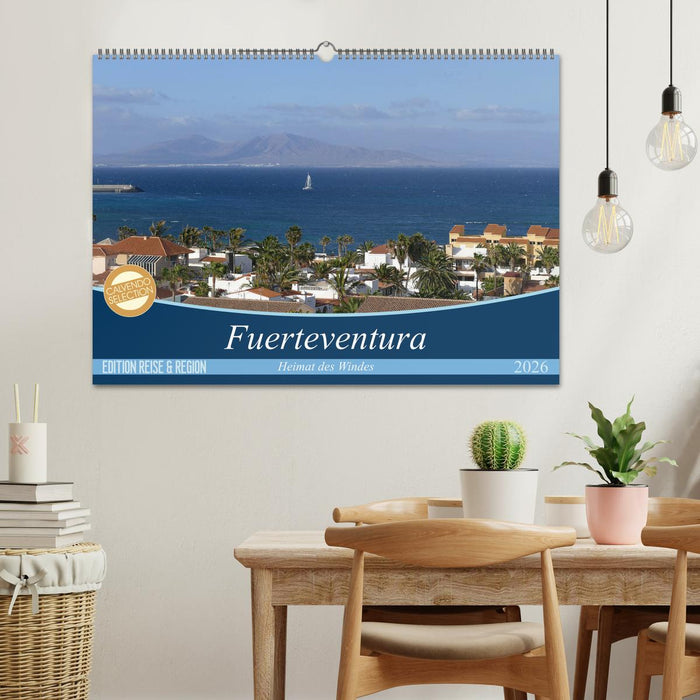 Fuerteventura - Heimat des Windes (CALVENDO Wandkalender 2026)