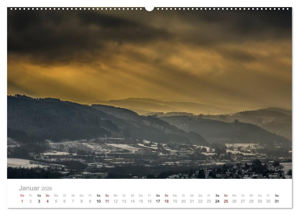 Stadt Plettenberg (CALVENDO Wandkalender 2026)