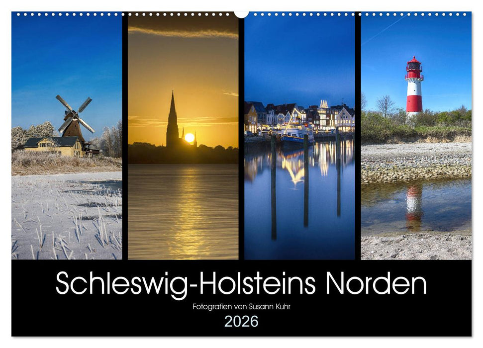 Schleswig-Holsteins Norden (CALVENDO Wandkalender 2026)