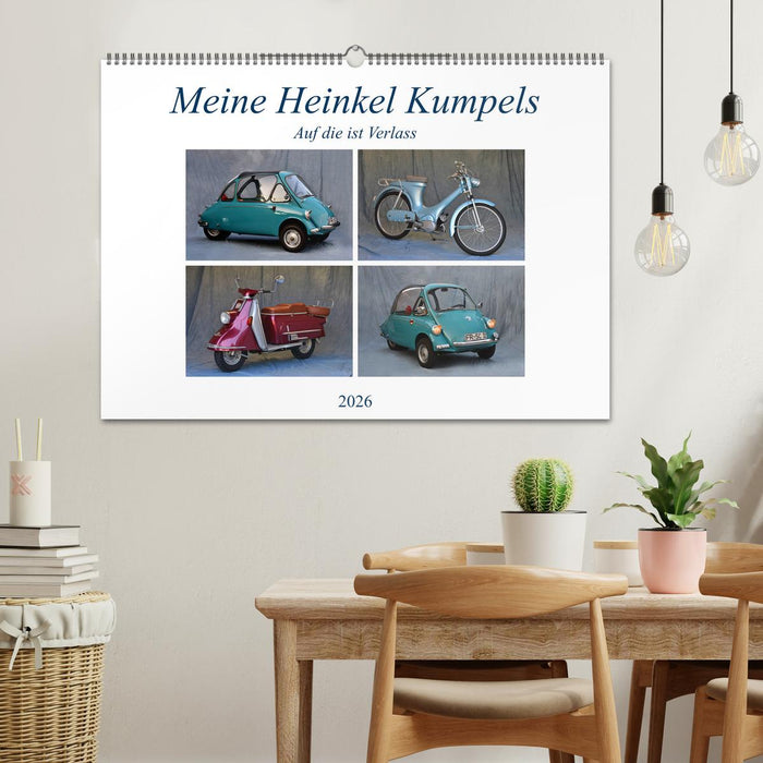 Meine Heinkel Kumpels (CALVENDO Wandkalender 2026)