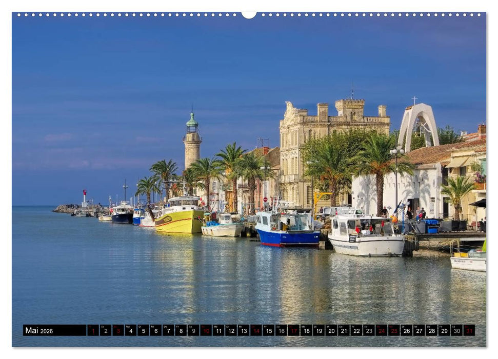 Camargue - Im Land der weißen Pferde und schwarzen Stiere (CALVENDO Wandkalender 2026)