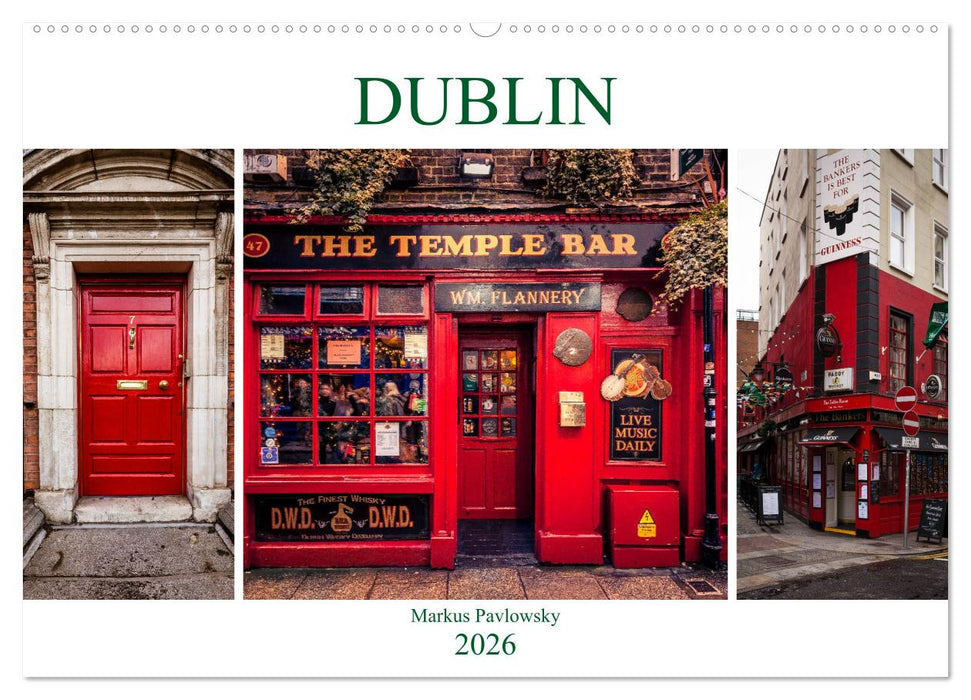 Dublin (CALVENDO Wandkalender 2026)