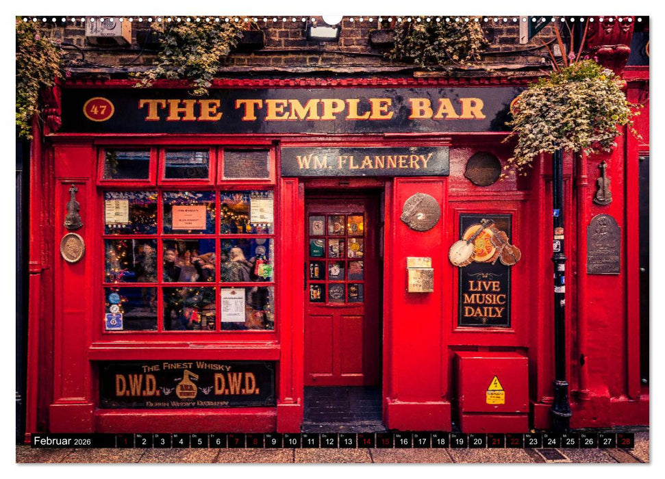 Dublin (CALVENDO Wandkalender 2026)