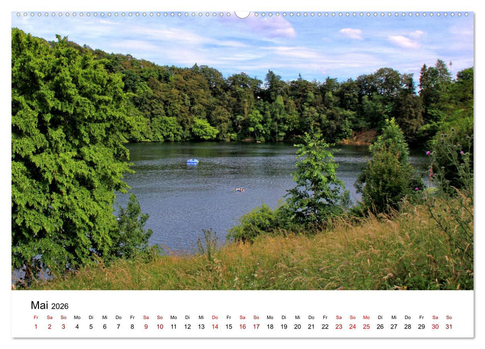 Sehenswertes in der Eifel - Die schönsten Maare (CALVENDO Wandkalender 2026)