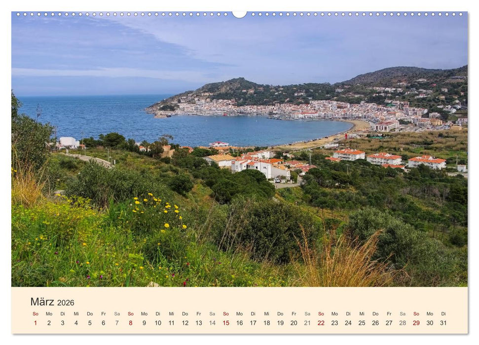 Cote Vermeille - Wo die Pyrenäen das Meer küssen (CALVENDO Wandkalender 2026)