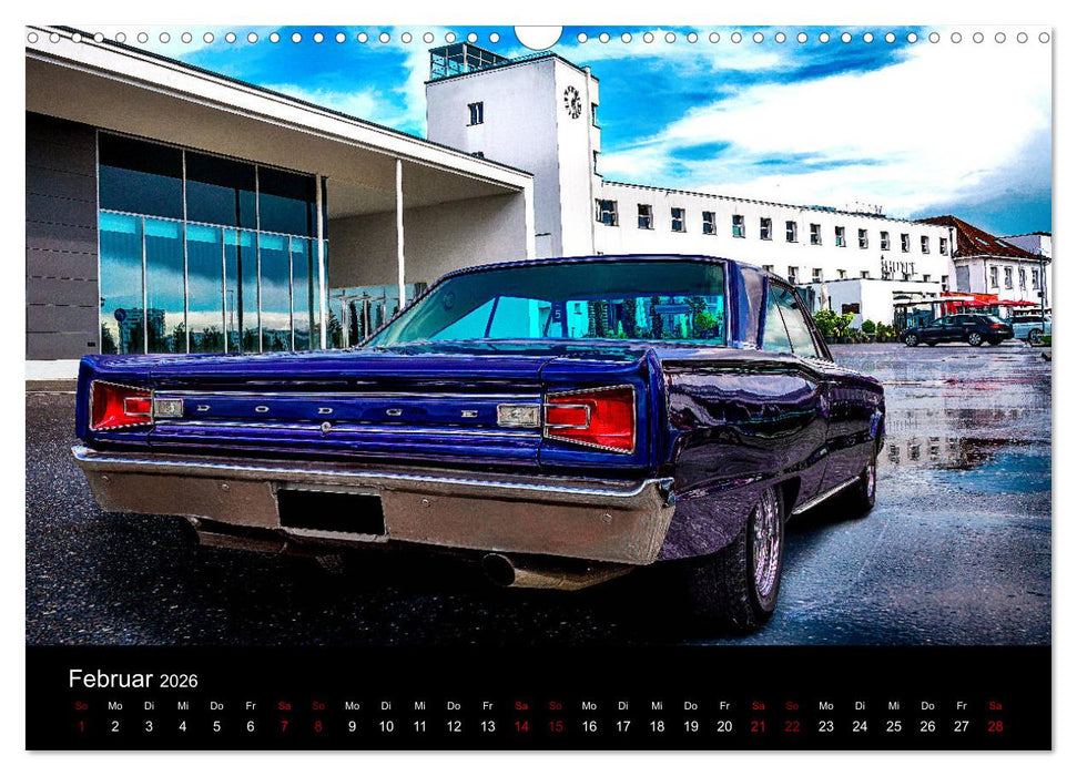 American Automobile (CALVENDO Wandkalender 2026)