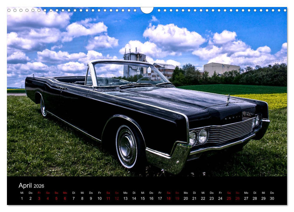 American Automobile (CALVENDO Wandkalender 2026)
