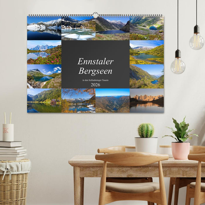 Ennstaler Bergseen in den Schladminger Tauern (CALVENDO Wandkalender 2026)