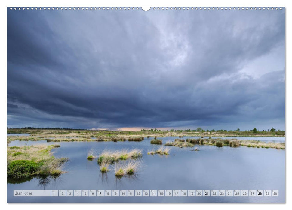 Moore und Bäche in Eifel und Ardennen (CALVENDO Wandkalender 2026)