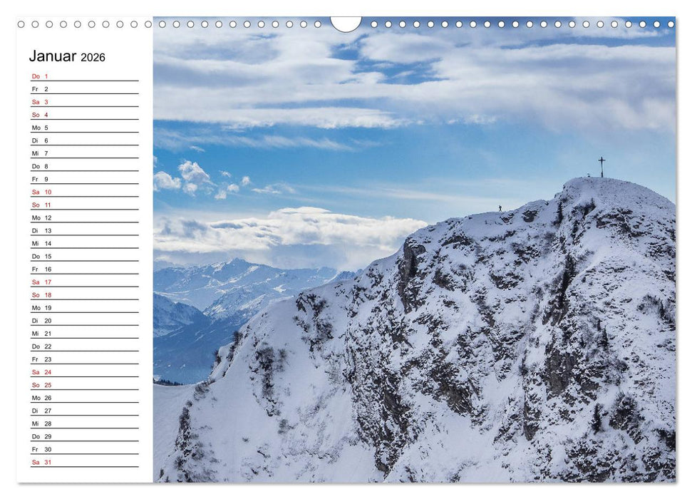 Atemberaubende Alpenwelt (CALVENDO Wandkalender 2026)