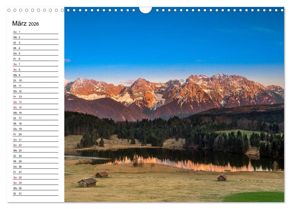 Atemberaubende Alpenwelt (CALVENDO Wandkalender 2026)