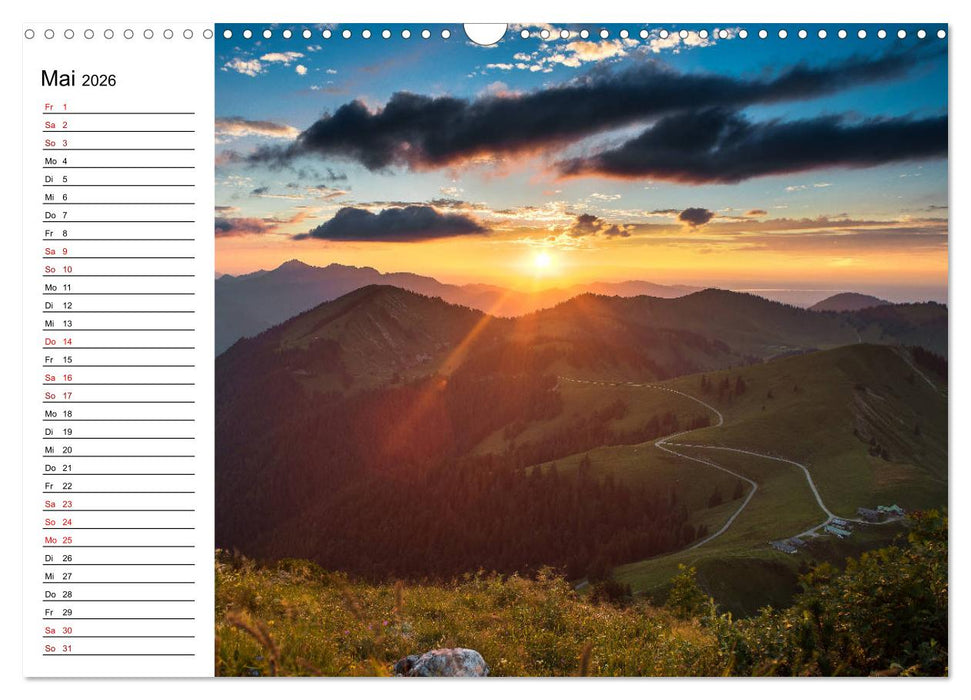 Atemberaubende Alpenwelt (CALVENDO Wandkalender 2026)