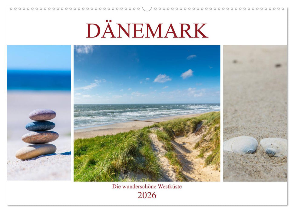 Dänemark - Die wunderschöne Westküste (CALVENDO Wandkalender 2026)