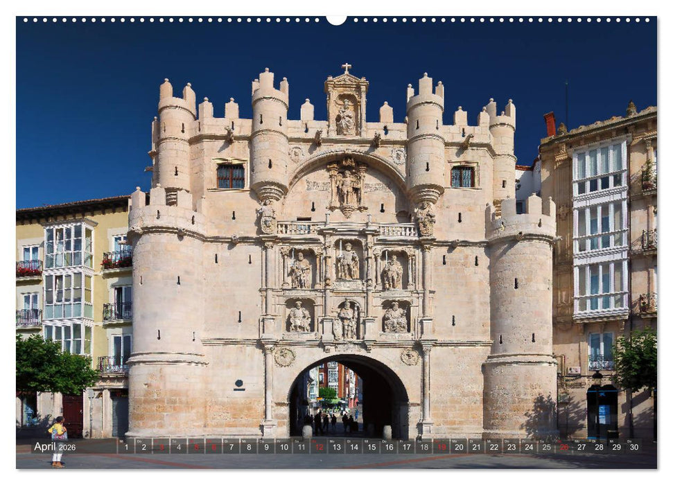 Zentralspanien (CALVENDO Wandkalender 2026)