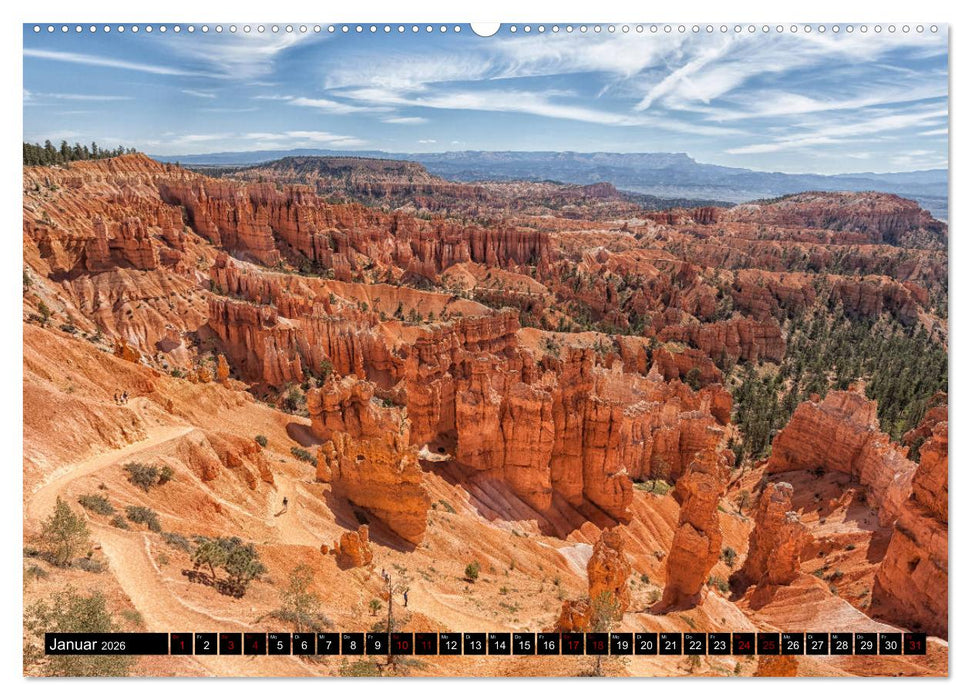 Wilder Westen USA (CALVENDO Wandkalender 2026)
