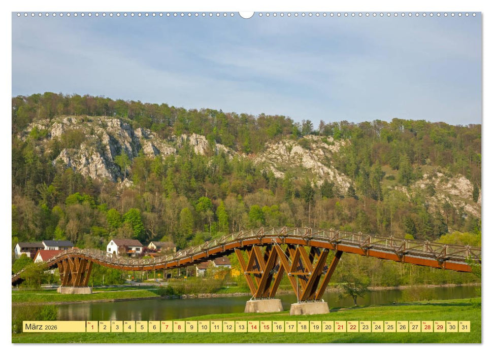 Brücken im deutschsprachigen Raum (CALVENDO Wandkalender 2026)