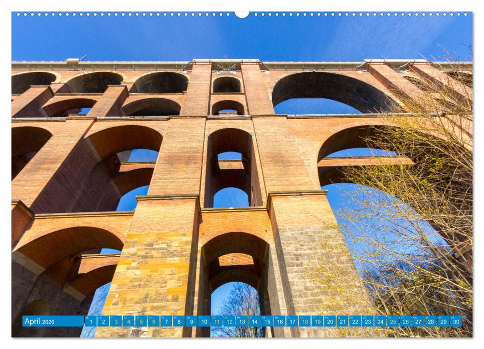 Brücken im deutschsprachigen Raum (CALVENDO Wandkalender 2026)