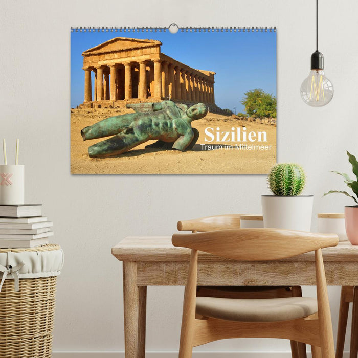 Sizilien - Traum im Mittelmeer (CALVENDO Wandkalender 2026)