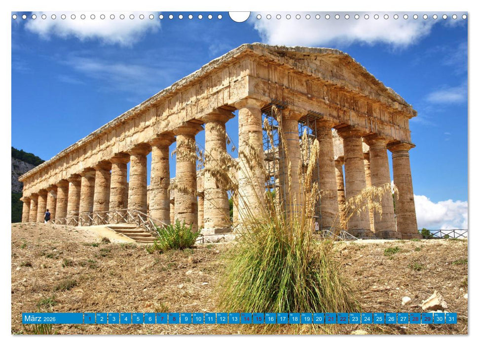 Sizilien - Traum im Mittelmeer (CALVENDO Wandkalender 2026)