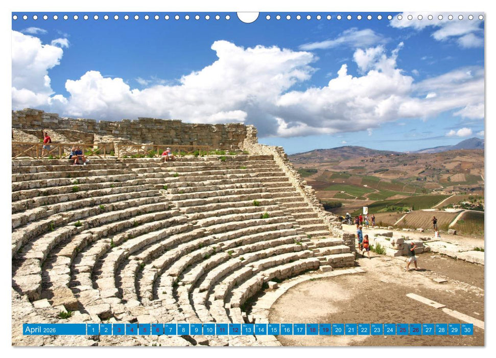 Sizilien - Traum im Mittelmeer (CALVENDO Wandkalender 2026)