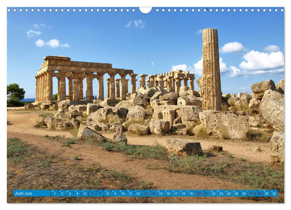 Sizilien - Traum im Mittelmeer (CALVENDO Wandkalender 2026)