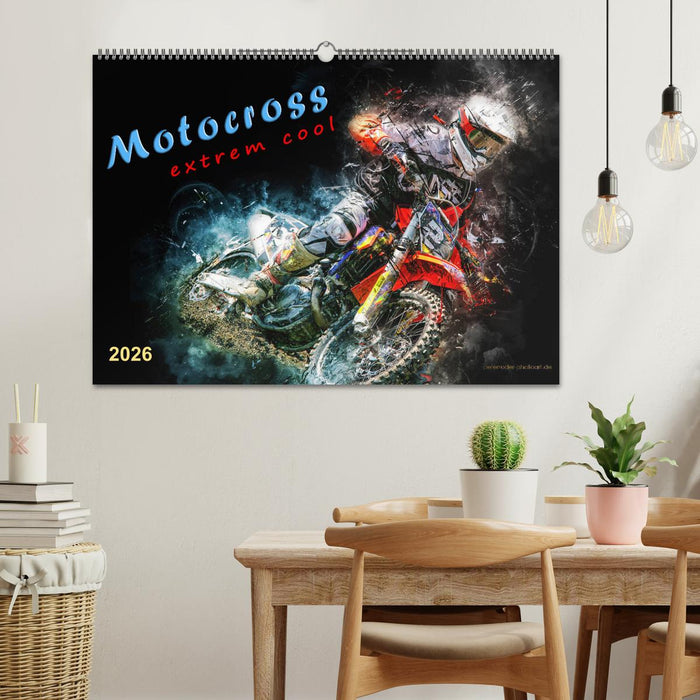 Motocross - extrem cool (CALVENDO Wandkalender 2026)