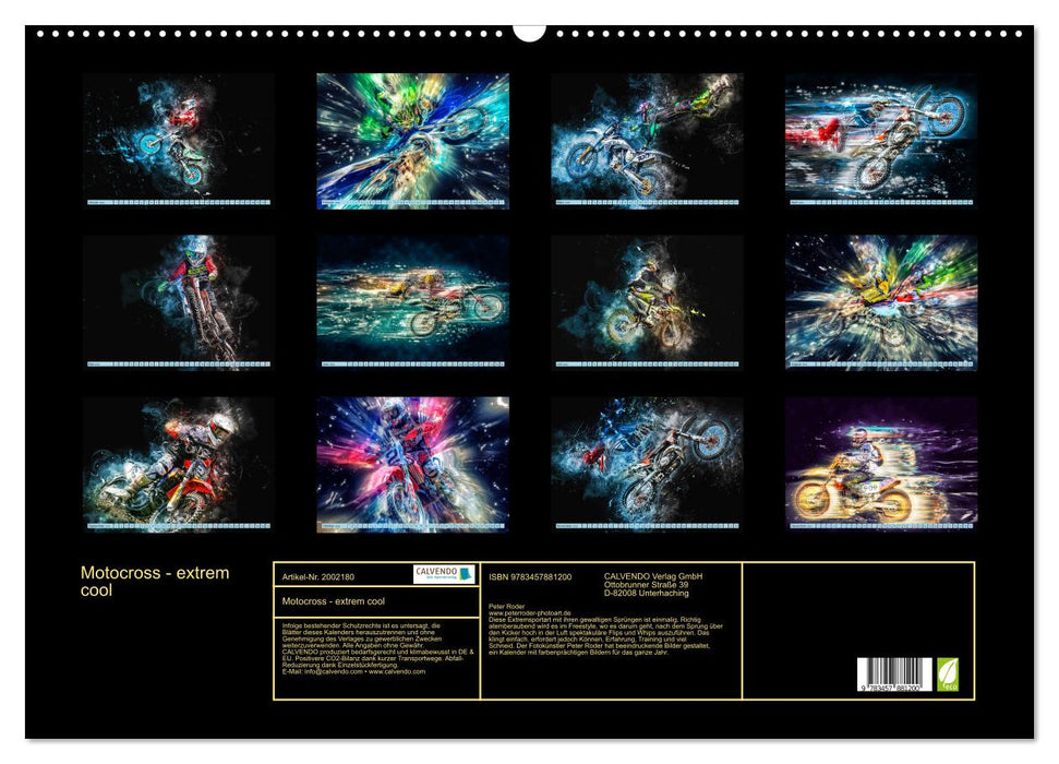 Motocross - extrem cool (CALVENDO Wandkalender 2026)