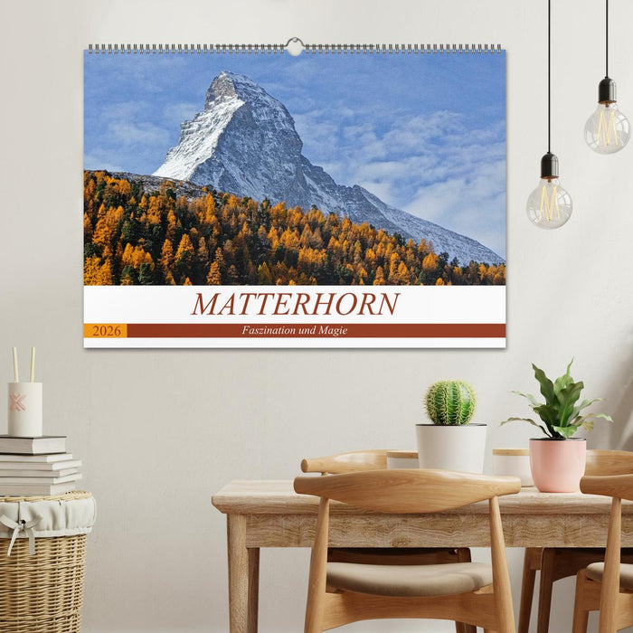 MATTERHORN. Faszination und Magie (CALVENDO Wandkalender 2026)