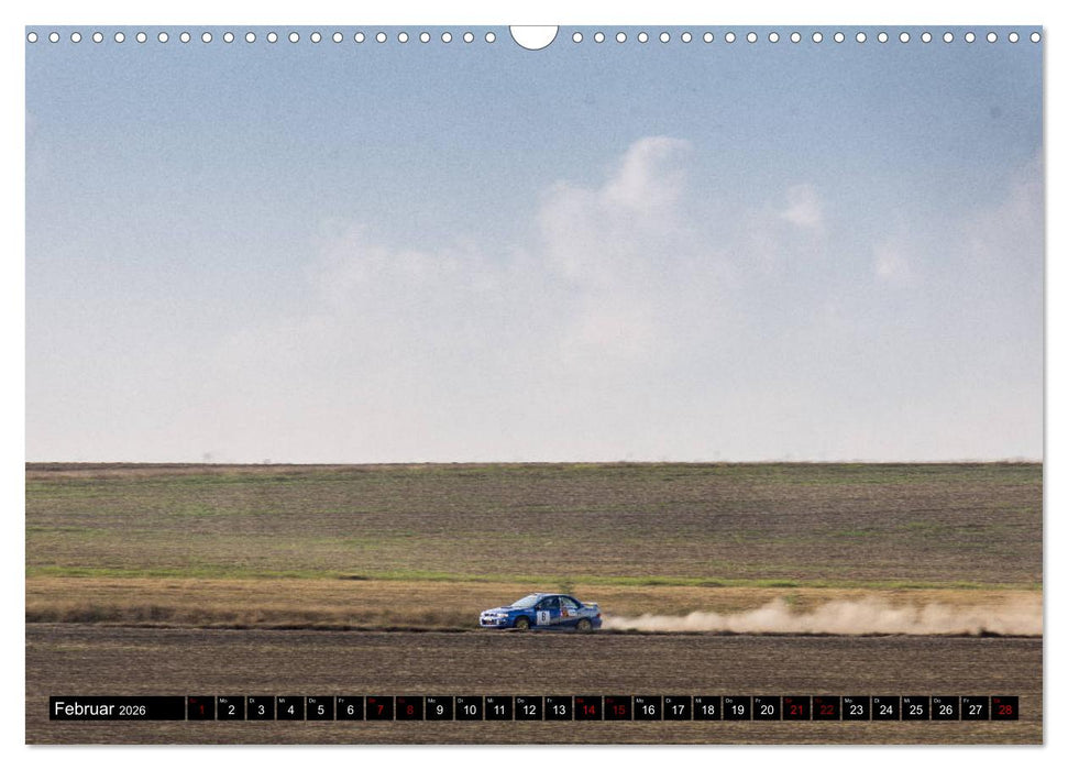 SCHNELL! AUTHENTISCH! MITTENDRIN! - RALLYE! (CALVENDO Wandkalender 2026)