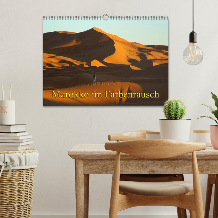 Marokko im Farbenrausch (CALVENDO Wandkalender 2026)