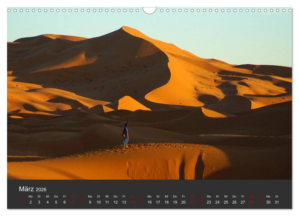 Marokko im Farbenrausch (CALVENDO Wandkalender 2026)