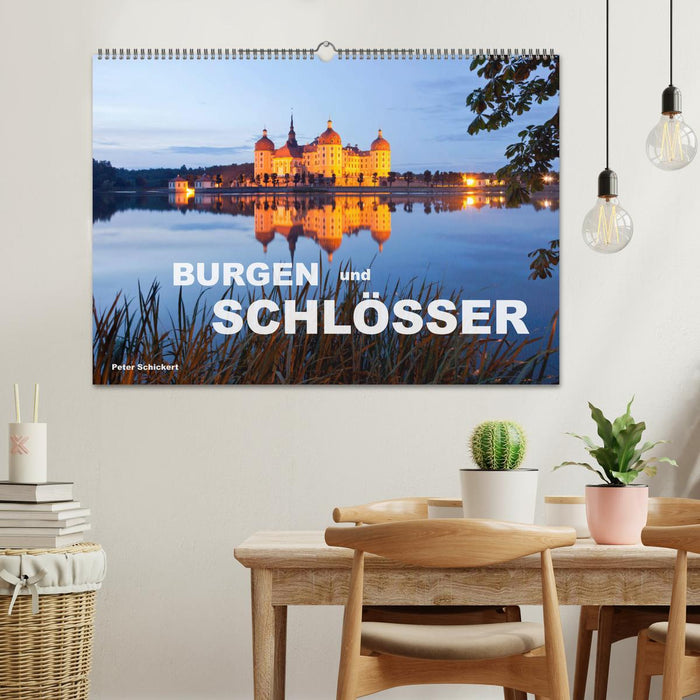 Burgen und Schlösser (CALVENDO Wandkalender 2026)
