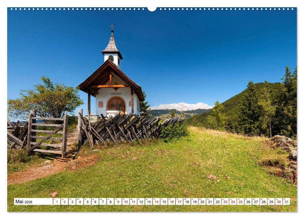 Kraftplätze in den Bergen (CALVENDO Wandkalender 2026)