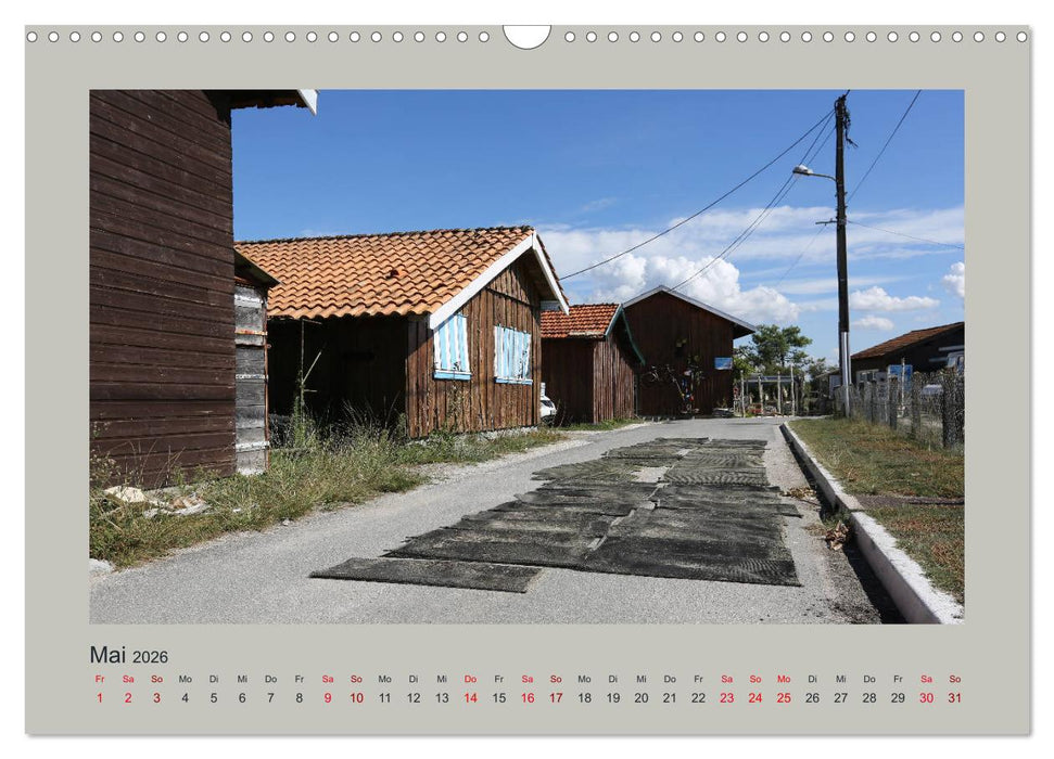 Urlaubsreise durch Frankreich (CALVENDO Wandkalender 2026)