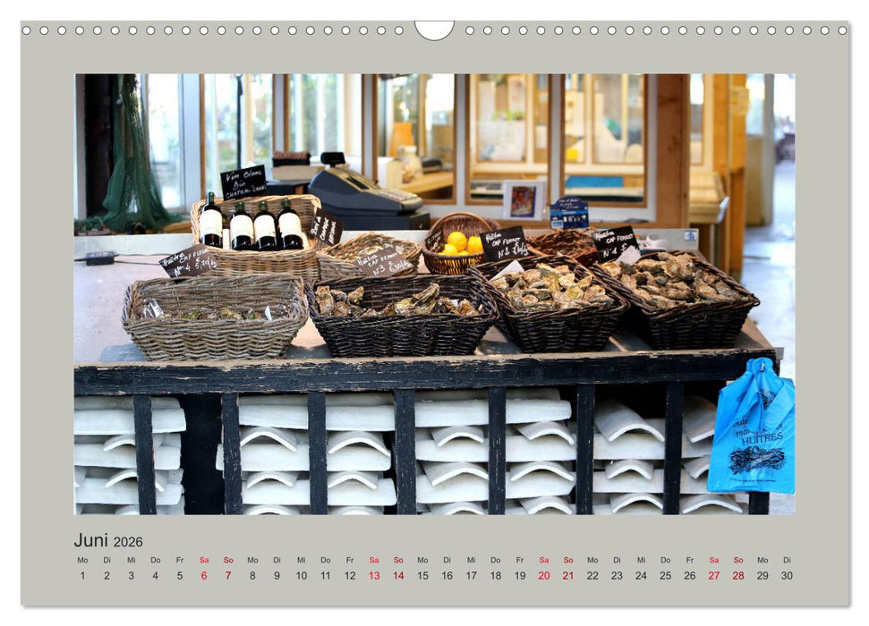 Urlaubsreise durch Frankreich (CALVENDO Wandkalender 2026)