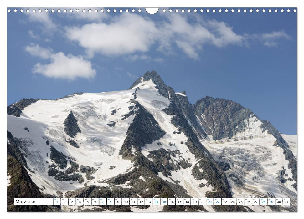 Faszination Großglockner - Aussichten an der Großglockner Hochalpenstraße (CALVENDO Wandkalender 2026)