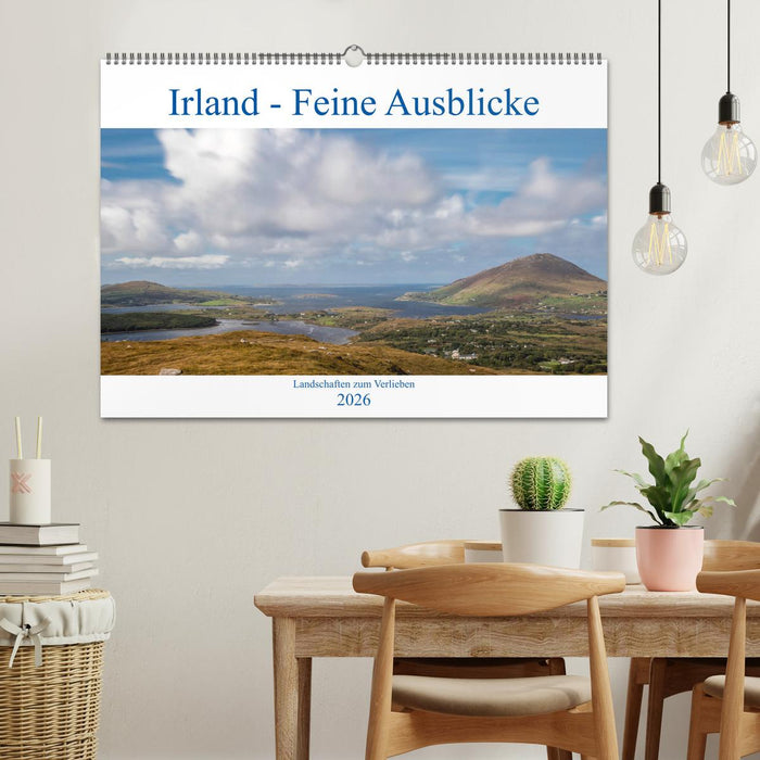 Irland - Feine Ausblicke (CALVENDO Wandkalender 2026)