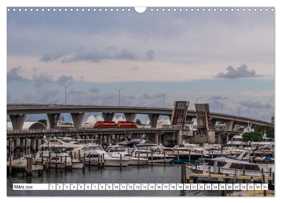 Eisenbahn in Nordamerika (CALVENDO Wandkalender 2026)