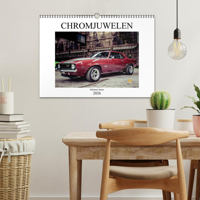 Chromjuwelen von Michael Jaster (CALVENDO Wandkalender 2026)