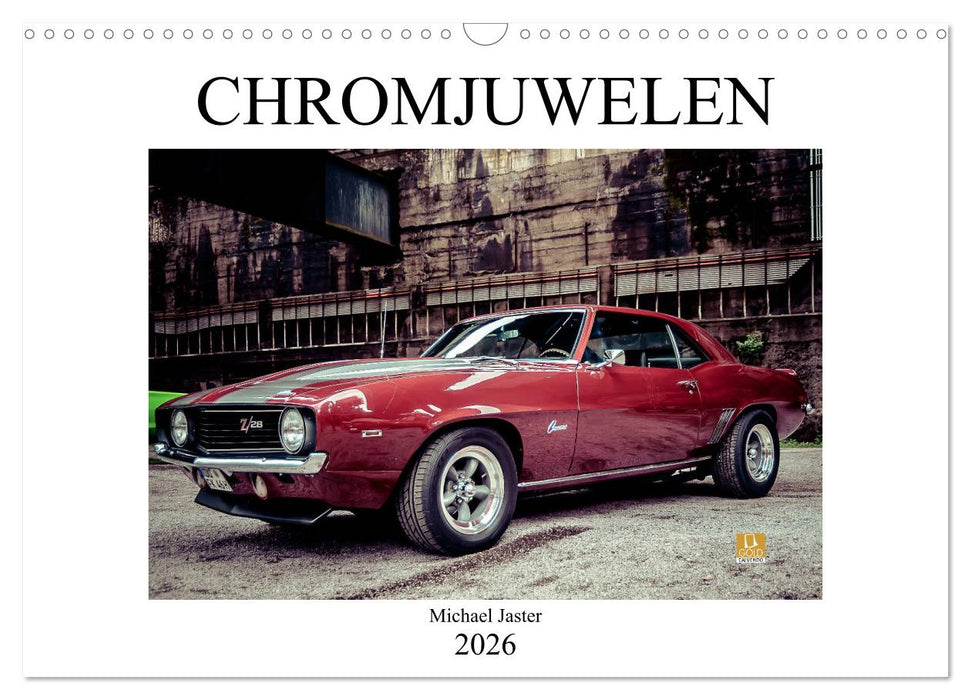 Chromjuwelen von Michael Jaster (CALVENDO Wandkalender 2026)