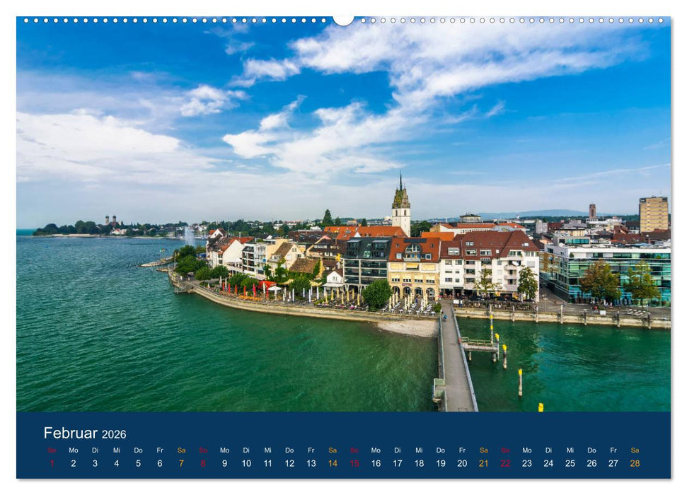 Ansichten vom Bodensee (CALVENDO Wandkalender 2026)